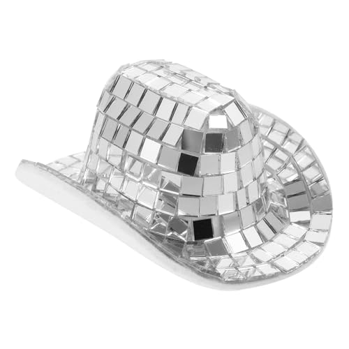 BESPORTBLE Miniatur Disco Cowboyhut Silber DIY Mini Hut Partydekoration Puppen Zubehör Festliche Mini Hüte für Bühne und Kostüm BESPORTBLE Miniatur Disco Cowboyhut Silber DIY Mini Hut Partydekoration Puppen Zubehör Festliche Mini Hüte für Bühne und Kostüm von BESPORTBLE