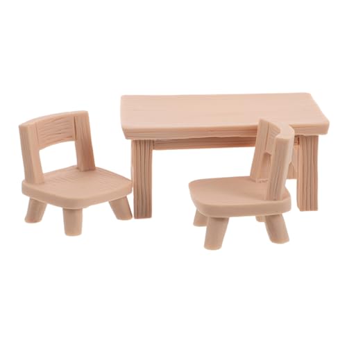 BESPORTBLE Miniatur Puppenhaus Möbel Teilig Realistische Harz Stühle und Tisch Kleine Landschaftsornamente Detaillierte DIY Dekoration für Puppenhaus und Mikro Landschaft Rosa Weiß BESPORTBLE Miniatur Puppenhaus Möbel Teilig Realistische Harz Stühle und Tisch Kleine Landschaftsornamente Detaillierte DIY Dekoration für Puppenhaus und Mikro Landschaft Rosa Weiß von BESPORTBLE
