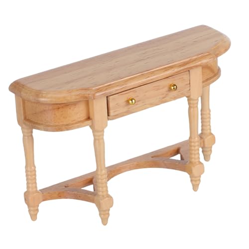 BESPORTBLE Miniatur-holztisch Einzigartiges Puppenhausmöbel Modell Kreatives Kleines Tischornament für Maßstabsgetreue Dekoration Stabile Verarbeitung für Fantasievolles Rollenspiel BESPORTBLE Miniatur-holztisch Einzigartiges Puppenhausmöbel Modell Kreatives Kleines Tischornament für Maßstabsgetreue Dekoration Stabile Verarbeitung für Fantasievolles Rollenspiel von BESPORTBLE