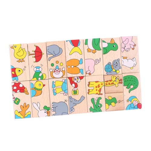 BESPORTBLE Montessori Holz Domino Tierpuzzle Kinderpuzzle für Hand Auge koordination und Farbenerkennung Pädagogisches Lernspielzeug für Jungen und Mädchen Ab Jahren BESPORTBLE Montessori Holz Domino Tierpuzzle Kinderpuzzle für Hand Auge koordination und Farbenerkennung Pädagogisches Lernspielzeug für Jungen und Mädchen Ab Jahren von BESPORTBLE