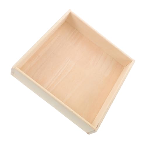 BESPORTBLE Montessori Holz Sandspielkasten für Quadratischer Sandspiel Tray Platzsparende Desktop Sandbox Sicherer Sandspeicher für Drinnen für Kleinkinder und Familieninteraktion BESPORTBLE Montessori Holz Sandspielkasten für Quadratischer Sandspiel Tray Platzsparende Desktop Sandbox Sicherer Sandspeicher für Drinnen für Kleinkinder und Familieninteraktion von BESPORTBLE
