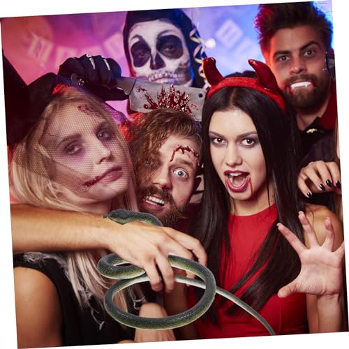 BESPORTBLE Realistische Schlangenfigur mit Schnur und Clip Lebensechtes Streichspielzeug für Halloween Party Geburtstage Einfach Anzubringen als Scherzartikel und Prank Requisit BESPORTBLE Realistische Schlangenfigur mit Schnur und Clip Lebensechtes Streichspielzeug für Halloween Party Geburtstage Einfach Anzubringen als Scherzartikel und Prank Requisit von BESPORTBLE
