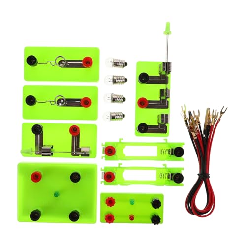 BESPORTBLE Physik Lernset für Kinder Elektro Experimentierkasten Elektrische Schaltkreise Wissenschaftsprojekt Pädagogisches Lehrinstrument BESPORTBLE Physik Lernset für Kinder Elektro Experimentierkasten Elektrische Schaltkreise Wissenschaftsprojekt Pädagogisches Lehrinstrument von BESPORTBLE