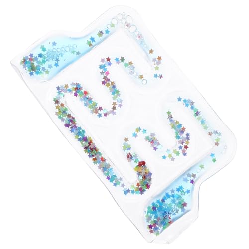 BESPORTBLE Sensorisches Kugellabyrinth mit Glitter Gelgefüllt Stressabbau und Geduldstraining für Jungen Mädchen Tragbares Maze Puzzle mit Abgerundeten Ecken Leicht und Vielseitig Einsetzbar BESPORTBLE Sensorisches Kugellabyrinth mit Glitter Gelgefüllt Stressabbau und Geduldstraining für Jungen Mädchen Tragbares Maze Puzzle mit Abgerundeten Ecken Leicht und Vielseitig Einsetzbar von BESPORTBLE