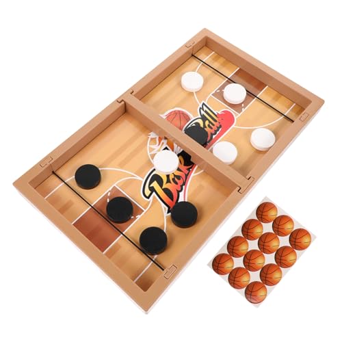 BESPORTBLE Sling Puck Spiel Tischspiel aus Sicherem Material Schnelles Geschicklichkeitsspiel für Familien Fördert Hand Auge koordination und Motorische Fähigkeiten für Party und Freizeit BESPORTBLE Sling Puck Spiel Tischspiel aus Sicherem Material Schnelles Geschicklichkeitsspiel für Familien Fördert Hand Auge koordination und Motorische Fähigkeiten für Party und Freizeit von BESPORTBLE