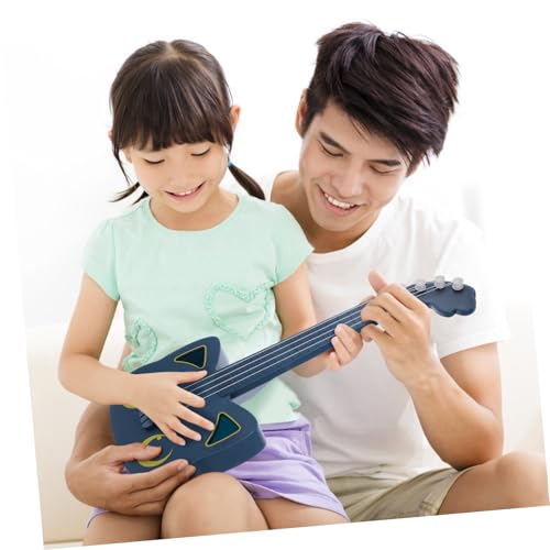 BESPORTBLE Spielbare Kleine Ukulele Katzenmotiv Gitarre aus Langlebigem Kunststoff Blau Pädagogisch Fördernd für Kreative Musikwelt Entdecken BESPORTBLE Spielbare Kleine Ukulele Katzenmotiv Gitarre aus Langlebigem Kunststoff Blau Pädagogisch Fördernd für Kreative Musikwelt Entdecken von BESPORTBLE