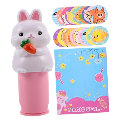 BESPORTBLE Stempelset mit Cartoon Motiven Fadefest mit Nachfüllaufkleber Spielerisches DIY Bastelset für Jungen und Mädchen Fördert Kreativität und Feinmotorik BESPORTBLE Stempelset mit Cartoon Motiven Fadefest mit Nachfüllaufkleber Spielerisches DIY Bastelset für Jungen und Mädchen Fördert Kreativität und Feinmotorik von BESPORTBLE