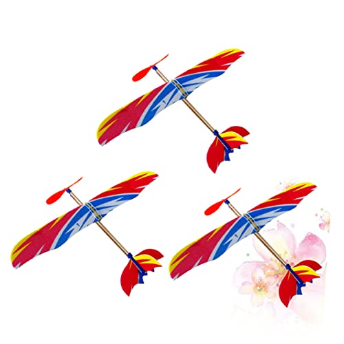 BESPORTBLE Teiliges Lernspielzeug Flugzeugmodell mit Gummibandantrieb Buntes DIY Flugzeugset Langlebig Leicht für Outdoor Spielspaß BESPORTBLE Teiliges Lernspielzeug Flugzeugmodell mit Gummibandantrieb Buntes DIY Flugzeugset Langlebig Leicht für Outdoor Spielspaß von BESPORTBLE