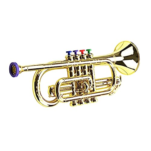 BESPORTBLE Trompete Töne Musikinstrument Lernspielzeug für Kleinkinder Frühpädagogisch Sicher und Langlebig Geschenkidee BESPORTBLE Trompete Töne Musikinstrument Lernspielzeug für Kleinkinder Frühpädagogisch Sicher und Langlebig Geschenkidee von BESPORTBLE
