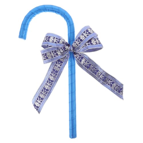 BESPORTBLE Kostüm-krücke Mit Schleife Weihnachtskostüm-Requisite Gehhilfe Für Rollenspiel Kinderfreundliche Langlebiges Design Aus Blau BESPORTBLE Kostüm-krücke Mit Schleife Weihnachtskostüm-Requisite Gehhilfe Für Rollenspiel Kinderfreundliche Langlebiges Design Aus Blau von BESPORTBLE