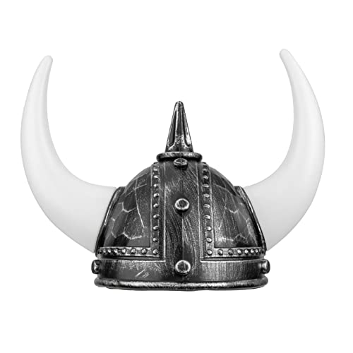 BESPORTBLE Wikinger Kostüm Viking Kostüm Helm Hornhelm Wikinger Helm Herren Soldat Krieger Kostüm Hut für Kampfspiel Halloween Cosplay Erwachsene von BESPORTBLE