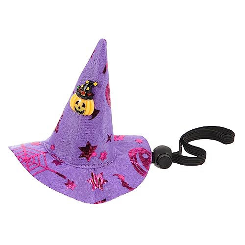 BESPORTBLE kegelförmige Hüte Hund Halloween Kopfbedeckung Katzen-Zauberer-Kostüm halloween haarschmuck halloween kopfschmuck Halloween-Kostüm für Kinder Außendekorationen Gastgeschenke Stoff von BESPORTBLE