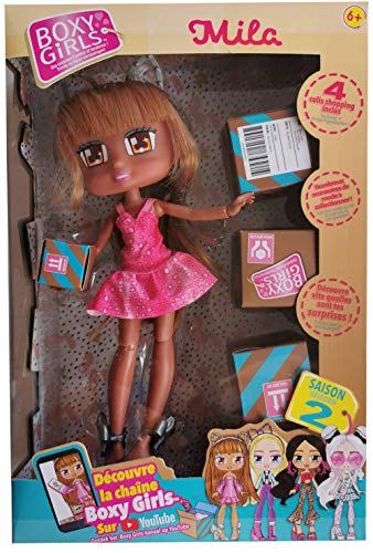 BOXY GIRLS Vu à la Télé Mila Die Fashionista-Puppen, die über sie sprechen Lassen – im Fernsehen gesehen, 21 cm BOXY GIRLS Vu à la Télé Mila Die Fashionista-Puppen, die über sie sprechen Lassen – im Fernsehen gesehen, 21 cm von BEST OF TOYS