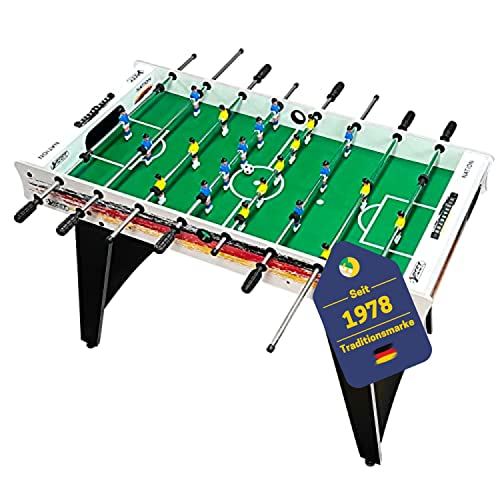 BEST SPORTING Tischkicker Nation mit Spielfläche 105x58 cm I Top Tischfussballtisch für Freunde, Familie & Arbeitskollegen I Kickertisch Erwachsene I Kicker als Fussball Geschenke Jungen von BEST SPORTING