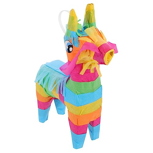 BESTOYARD 1stk Piñata Kinderkarneval Pinata Taco-party-dekorationen Dekorationen Für Karnevals-mottopartys Pinata-spiel Leuchtende Partyartikel Und Dekorationen Schwimmbad Papier Colorful von BESTOYARD