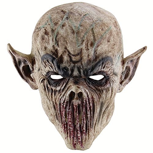 BESTOYARD Halloween Scary Maske Monster Maske Halloween Kostüm Party Requisiten Cosplay Maske Kopfmaske von BESTOYARD