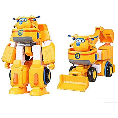 BESTWALED Donnie Deformation Roboter Super Flügel Spielzeug Aus Kunststoff Geschenkbox Für Jungen Metamorphose Mecha Kreatives Verformung Flugzeug Weihnachtengeschenke von BESTWALED