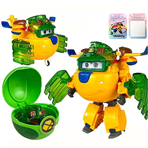 BESTWALED Donnie Energieball Mecha Super Flügel Neues Spielzeug Mädchen Verformung Flugzeug Deformation Roboter Jungen Fahrzeug Spielzeugset Kreatives Geschenk Kinderspielzeug von BESTWALED