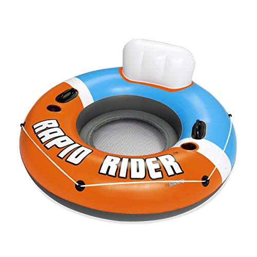 Bestway Hydro-Force™ Schwimmring, Rapid Rider, 135 cm, mit Rückenlehne von Bestway