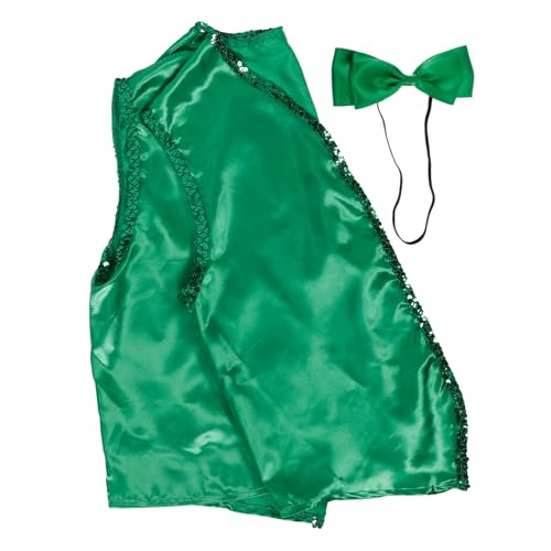 BESTYASH 1 Satz Partykleidung party outfit festival outfit festivals outfit festivaloutfit festliche kleidung Cosplay-Party-Weste Grüne Weste für Männer dekorative Weste Tuch Green von BESTYASH