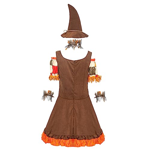 BESTYASH 1 Satz Vogels cheuche Kleid halloween costume halloween kleidung halloween kleider für kinder Halloween-Kleid erwachsenes halloween rollenspiel kleid Halloween mit Kleid Polyester von BESTYASH