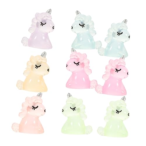 BESTYASH 12 Stück Teiliges Einhorn Leuchtende Harz Figurine Niedliche DIY Dekoration für Auto Nachtlicht Einhorn Accessoires Bunte Cartoon Ornamente Spielerisch und Praktisch BESTYASH 12 Stück Teiliges Einhorn Leuchtende Harz Figurine Niedliche DIY Dekoration für Auto Nachtlicht Einhorn Accessoires Bunte Cartoon Ornamente Spielerisch und Praktisch von BESTYASH