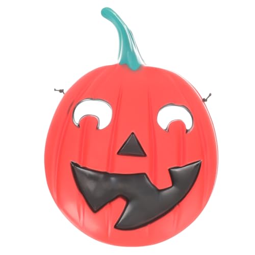 BESTYASH 2 Stück Halloween-Maske halloween masken halloween costume Halloween mask decoration Pumpkin mask halloween kleidung Halloween-Performance-Requisite beängstigende Maske Plastik rot von BESTYASH