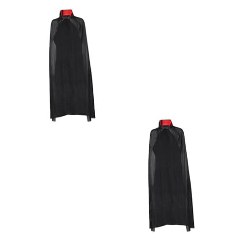 BESTYASH 2St Vampir-Umhang Halloween-Cosplay-Mantel Vampirumhang Cosplay-Party-Kostüm Vampire Umhang Halloween Cape Halloween Costume Halloween-Anziehumhang Party-Cosplay-Mantel Stoff von BESTYASH