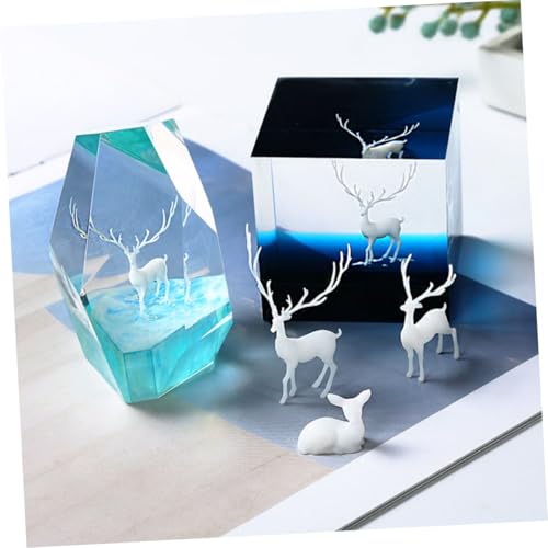 BESTYASH 3stücke Teiliges Elch Ornament Kristall Epoxy DIY Füller Für Mikro-landschaften Lebensechte Dekoration Klein Mittel Groß Für Kreative Bastelprojekte BESTYASH 3stücke Teiliges Elch Ornament Kristall Epoxy DIY Füller Für Mikro-landschaften Lebensechte Dekoration Klein Mittel Groß Für Kreative Bastelprojekte von BESTYASH