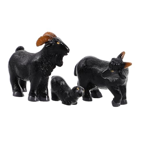 BESTYASH 3 Stück Teiliges Miniatur Schwarze Ziegen Modell aus Resin Realistische Mikro Landschaft Figuren Detailreiche Tierdeko für Garten Büro und Zuhause Farmtier Ornamente BESTYASH 3 Stück Teiliges Miniatur Schwarze Ziegen Modell aus Resin Realistische Mikro Landschaft Figuren Detailreiche Tierdeko für Garten Büro und Zuhause Farmtier Ornamente von BESTYASH