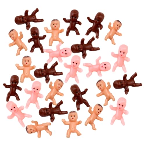 BESTYASH 60stücke Mini Puppen Aus Plastik Minibaby Modell Für Dekorationen Kleine Babymodell Als Partydeko Und Kuchendekoration Babyparty-Requisiten BESTYASH 60stücke Mini Puppen Aus Plastik Minibaby Modell Für Dekorationen Kleine Babymodell Als Partydeko Und Kuchendekoration Babyparty-Requisiten von BESTYASH