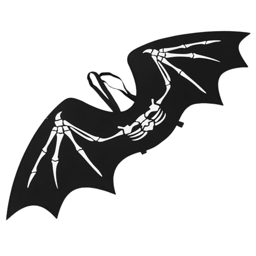 BESTYASH Dämonische Fledermausflügel Halloween Kostüm Flügel Requisiten Verstellbar Leicht Für Erwachsene Party Bühnenauftritt Schwarz Cosplay Zubehör BESTYASH Dämonische Fledermausflügel Halloween Kostüm Flügel Requisiten Verstellbar Leicht Für Erwachsene Party Bühnenauftritt Schwarz Cosplay Zubehör von BESTYASH