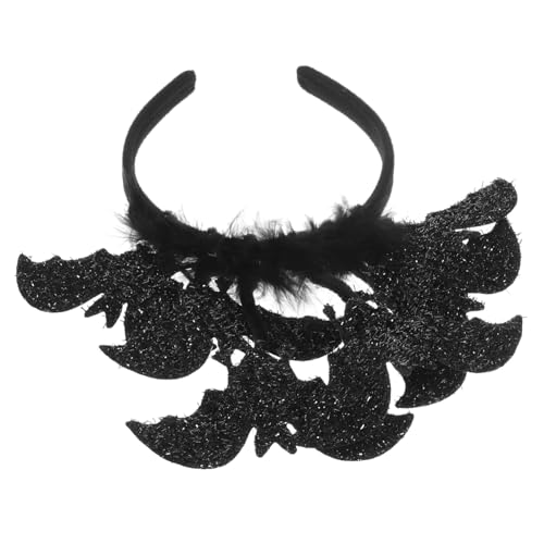 BESTYASH Halloween Fledermaus Haarreif für Erwachsene Leichtes Bequemes Halloween Kostüm Accessoire Vielseitiger Stirnband für Karneval Cosplay Maskenball und Themenpartys Tragbar und BESTYASH Halloween Fledermaus Haarreif für Erwachsene Leichtes Bequemes Halloween Kostüm Accessoire Vielseitiger Stirnband für Karneval Cosplay Maskenball und Themenpartys Tragbar und von BESTYASH