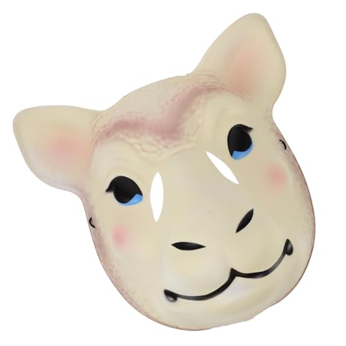 BESTYASH Halloween-Ziegenmaske Schaf-Maskenmaske Tiermaske Halloween-Kostüm Partyzubehör von BESTYASH