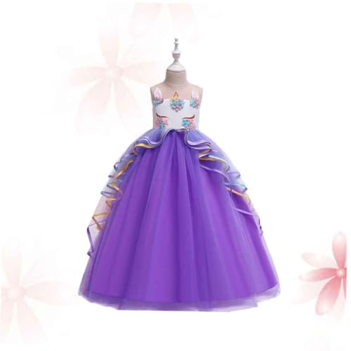 BESTYASH Kleidung zeigen e girl kleidung dress for Cosplay-Kostüm für Mädchen Cosplay -Accessoires Violett von BESTYASH