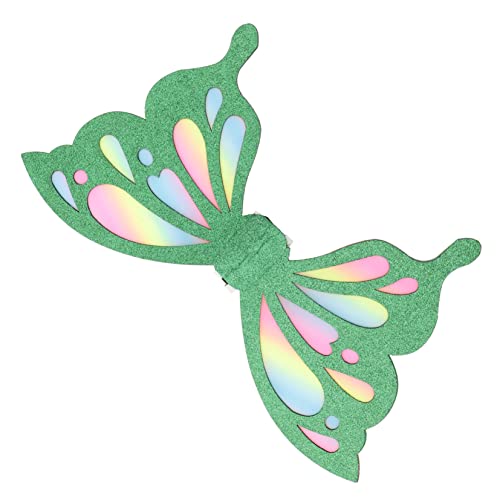 BESTYASH Schmetterlingsflügel kinderkleider kinderkleidung party dekoration igelkostümkinder + Feenflügel Märchenkostüm Flügel für Frauen Flügel für Cosplay gefühlt Green von BESTYASH