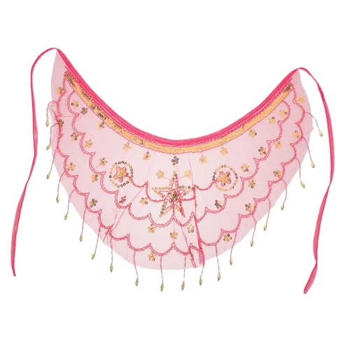 BESTYASH Sheer Mesh Belly Dance Face Veil mit Pailletten Perlen und Fransen Ägyptischer Tribal Tanzschal für Frauen Vielseitiges Tanz Halloween-cosplay-accessoire Mystische Quasten BESTYASH Sheer Mesh Belly Dance Face Veil mit Pailletten Perlen und Fransen Ägyptischer Tribal Tanzschal für Frauen Vielseitiges Tanz Halloween-cosplay-accessoire Mystische Quasten von BESTYASH