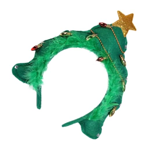 BESTYASH Stirnband für Weihnachtsfeiern christmas-decorations christmas decoations Haarband für die Weihnachtsfeier Party-Stirnband weihnachtsdeko Haarschmuck für Weihnachten Stoff von BESTYASH