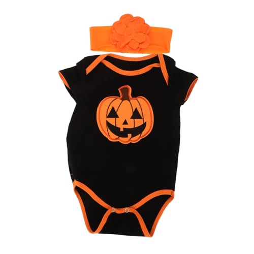 BESTYASH -Strampler Kleidung für Halloween -Halloween-Body Herbst Babykleidung kürbiskerne -Kürbis-Halloween-Kostüm Neugeborenes Kürbis-Outfit Kürbis Kostüm Baumwolle von BESTYASH