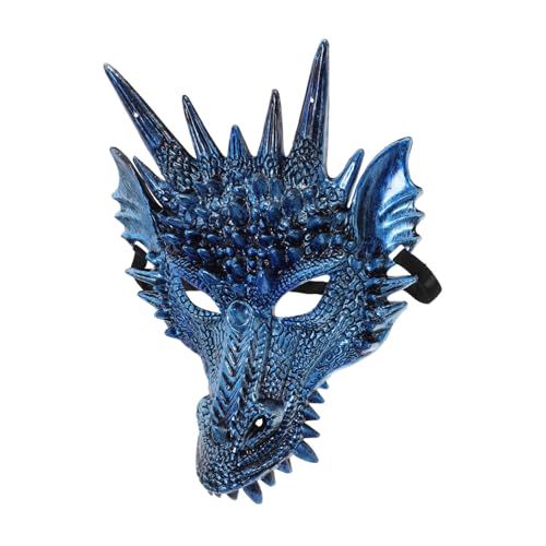 BESTYASH Tierische Drachenmaske Karnevalskopf 3d-drachenmaske Drachen-geburtstagsparty-dekorationen Cosplay-partymaske Drachen-cosplay Tierische Maske Drachenmaske Für Kinder Plastik von BESTYASH