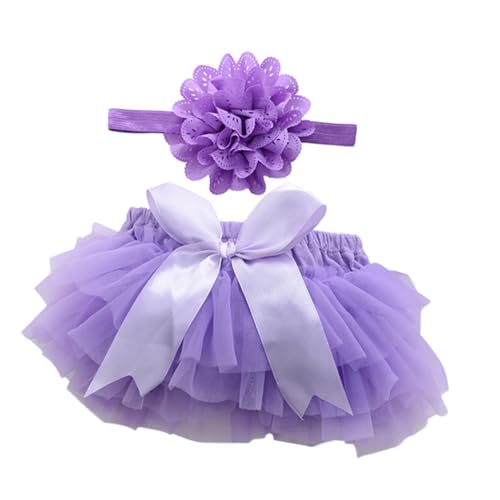 BESTYASH Tutu Rock Für Babys Mit Blumen Stirnband Größe L Ideal Fotografie Requisite Für Neugeborene Und Perfekte Für Geburtstagsfeiern Und Besondere Anlässe von BESTYASH