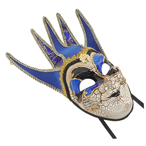 BESTYASH Venezianische Maske Festivalzubehör Dekoration Maske Für Männer Maskerade Maske Requisite Kunststoffmaske Festival Frauenmaske Kreative Maske Frauenmaske Für Karneval von BESTYASH