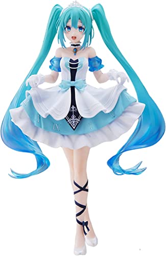 BESTZY Hatsunes Mikus Figuren Cartoon Puppe Mädchen Ornamente Cute PVC Action Figure Modell Anime Charakter Puppe Dekoration Ornamente für Party Kuchen Dekoration Lieferungen -4 von BESTZY