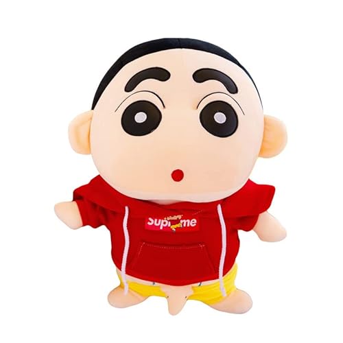 Crayon Shin Chan Plüschtier, Crayon Shin Chan Kuscheltier Plüschtier Stofftier Plüschpanda Kinderpuppe Kuscheltier Plüschtier, Kinderspielzeug Plüschspielzeug von BESTZY