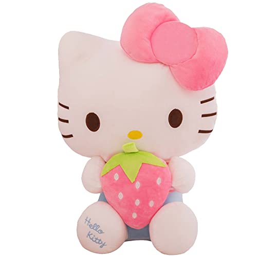 BESTZY Hellokiitty Plüschtiere, Hellokiitty Plüschfigur Plüschtier Plüsch Kuscheltier Spielzeug Puppe Kuscheltier Plüschfiguren Cartoon Charaktere Plüschpuppen Geschenke für Kinder Party Halloween von BESTZY