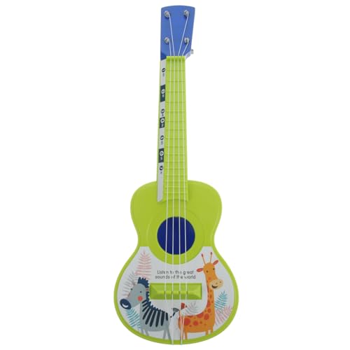 1 Stück Kinder Ukulele Spielzeuggitarre Kinderspielzeug Musikinstrumente Kinderspielzeug Pädagogisches Musikspielzeug Kinderspielzeug Gitarre Musikgitarre Spielzeug BESTonZON von BESTonZON