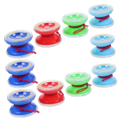 10st Spielzeug-jo-jo Jo-jo-bälle Für Kinder Kinder-jo-jo-Spielzeug Kinder Yoyo-Ball Yo Yo s Für Kinder Anfänger Lernspielzeug Leuchtendes Jo-jo Für Kinder Kupplung Yoyo Abs BESTonZON von BESTonZON