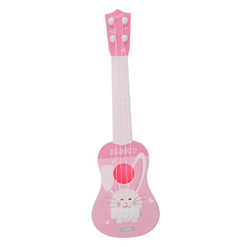 1Stk Kinder Gitarreninstrument Spielzeug Hawaiianisches Gitarrenspielzeug E-Gitarre für Kinder Toys Kleinkind Spielzeug simulierte Gitarre Musikinstrument Spielzeug Rosa BESTonZON von BESTonZON