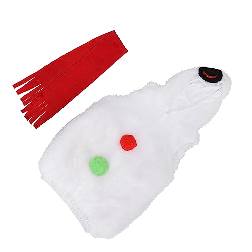 2 Teiliges Set Weihnachtskostüm Mädchen Weihnachtsmann Outfit Weihnachtsmann Kostüm Weihnachtsoutfit Jungen Weihnachtsmann Kostüm Schneemann Verkleidungskostüm Kinderanzug BESTonZON von BESTonZON