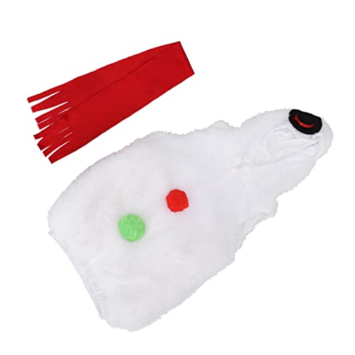 3 Teiliges Set Weihnachtskostüm Für Mädchen Weihnachtsmann Outfit Weihnachtsoutfit Weihnachtsmann Kostüm Schneemann Anzug Weihnachtselfen Kostüm Halloween Babykleidung BESTonZON von BESTonZON